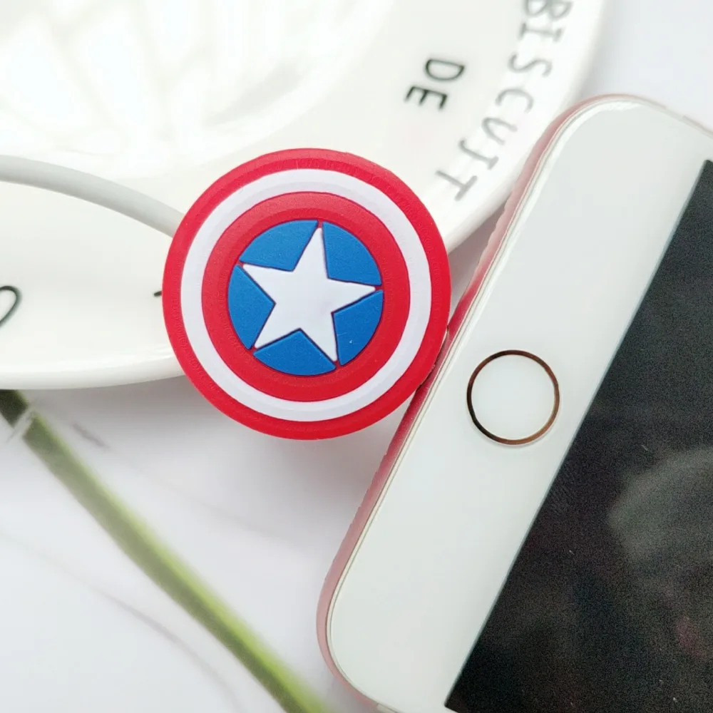 Защитный usb кабель Superhero Bite для iPhone Huawei|Органайзеры кабеля| |
