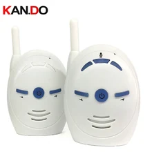 Няня портативный 2,4 ГГц цифровой аудио Детский Монитор Чувствительная передача двухсторонняя беседа кристально чистый крик голосовой детектор