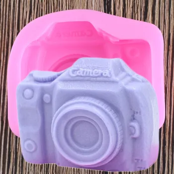 

3D Camera Fondant Molds Silicone Mold Cake Decorating Tools Candy Chocolate Gumpaste Mould Kitchen Baking Tools Soap Moulds