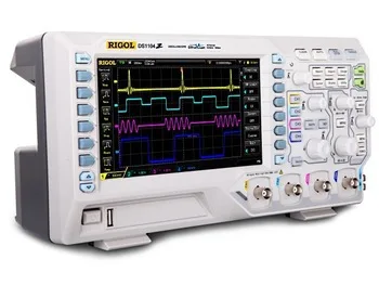 

Rigol DS1104Z-S 4 Channels 100MHz Max 1GSa/s Digital Oscilloscope 25MHz Function Signal Arbitrary Waveform Generator USB