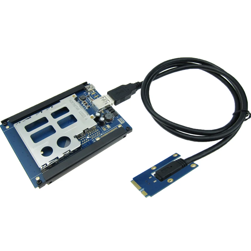 ExpressCard адаптер 34 54 мм ExpressCard для Mini PCI-e адаптер mini PCI express card конвертер для ноутбука