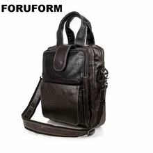 Мужские сумки-мессенджеры из натуральной кожи, Повседневная деловая сумка через плечо Crazy Horse, кожаные сумки на плечо, LI-898