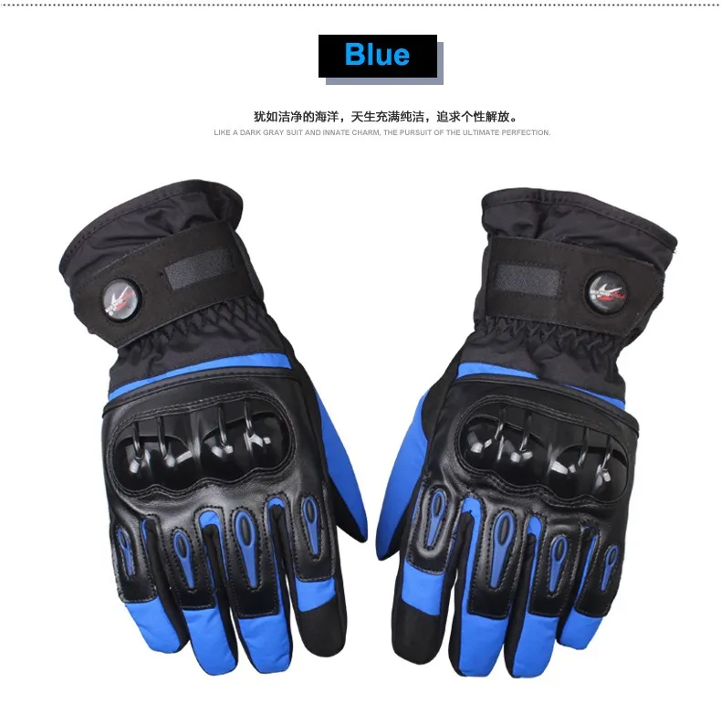 Guantes Luvas велосипедные перчатки зимние теплые мото rcycle перчатки moto raing Мотокросс ветрозащитный защитные перчатки водонепроницаемые