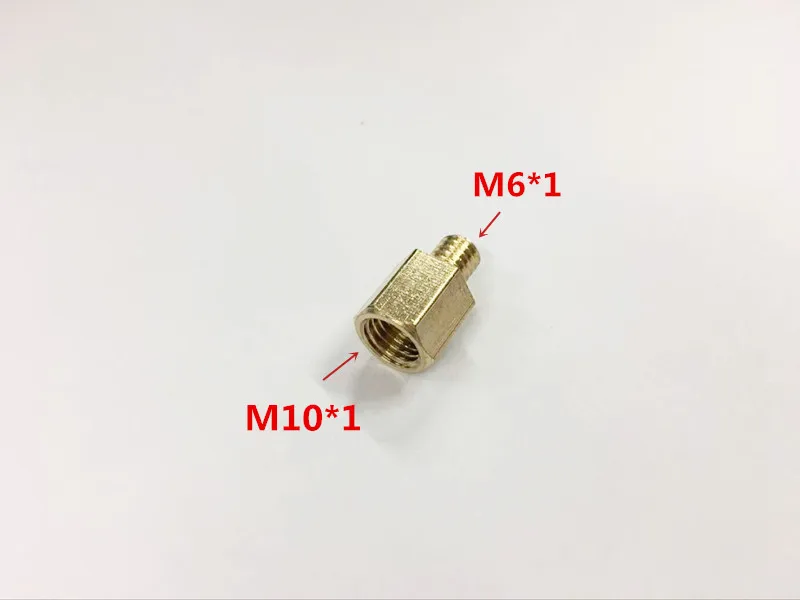 

M6*1 male thread/M10*1 female thread Straight adapter/adaptor for lubrication system/CNC machine centre