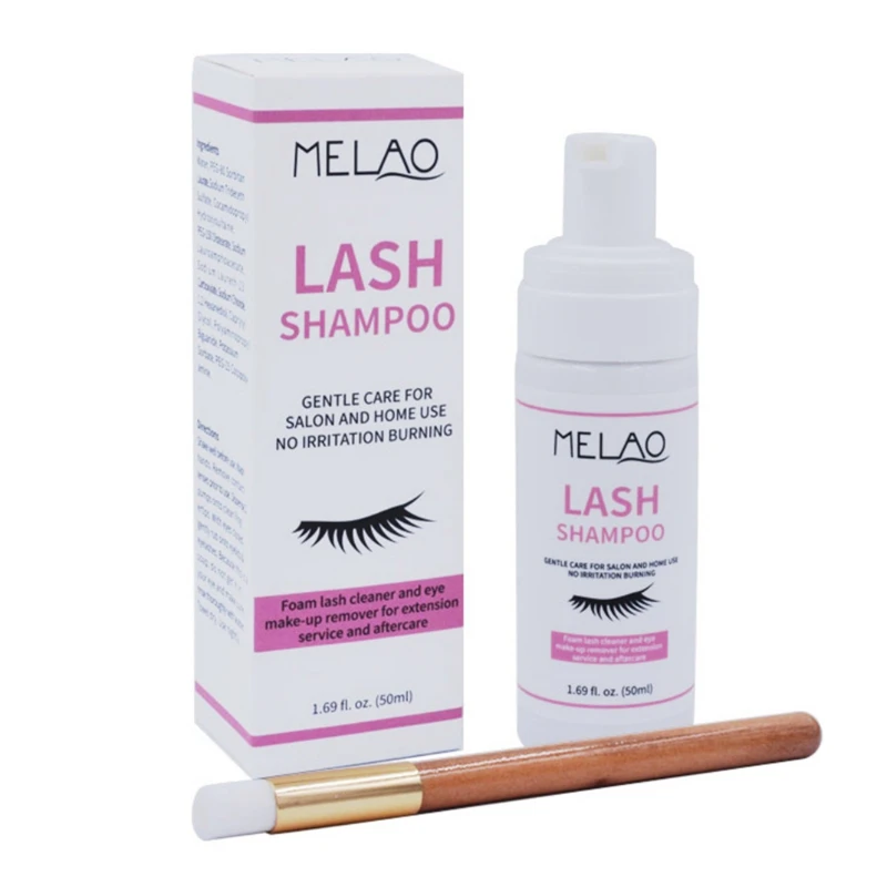 

New Arrival Eyelashes Tools Professional Eyelashes Foam Cleaner Eyelash Extension Cleanser Shampoo Tool