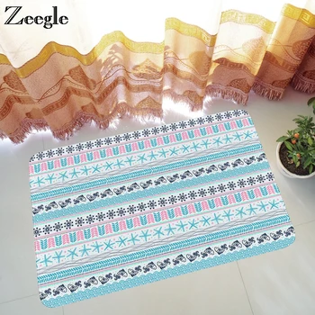 

Zeegle Door Mats Outdoor Hallway Rugs Anti-slip Carpets For Living Room Mat Bedroom Bedside Rugs Absorbent Bathroom Floor Mat