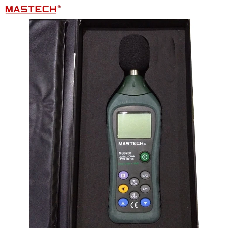 

Digital Sound Level Meter With The Backlight Digital Display MASTECH MS6708