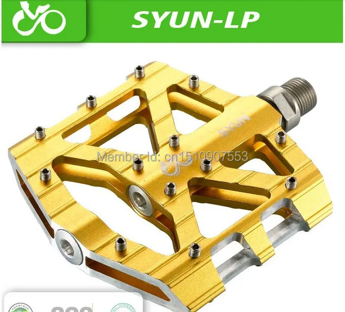 شحن مجاني SYUN-LP خفيفة dh mtb bmx سبائك breaing منصة دراجة دواسة دراجة ، دراجة أجزاء