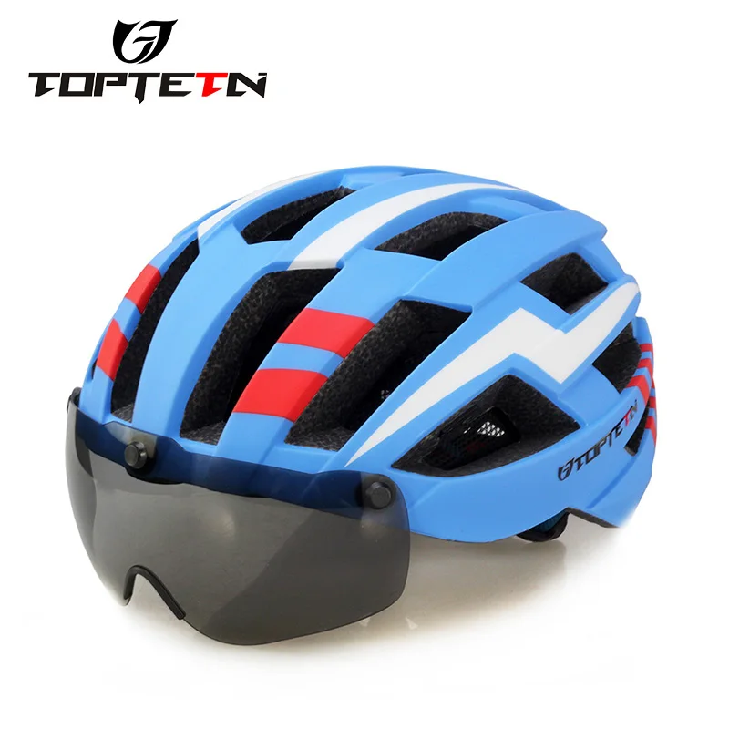 New Bicycle Helmets Sunglasses Cycling Glasses Integrally Molded Men