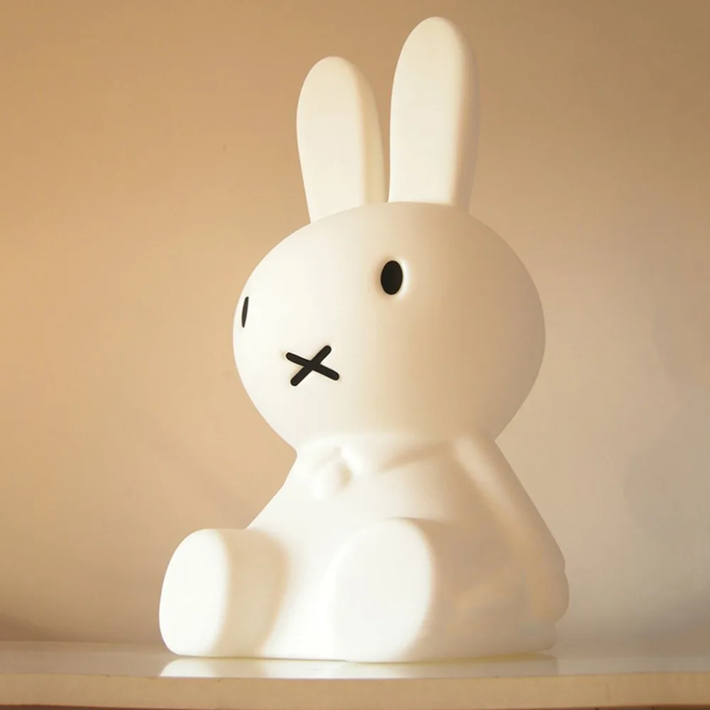 

LED Night Light Lovely Rabbit Shape Atmosphere Light Bedside Desk Lamp Baby Room Bedroom Sleeping Light Decoration Toy Gift