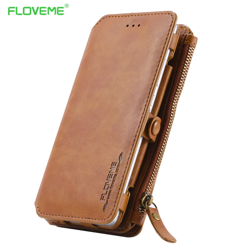 

FLOVEME For Huawei P10 P10 Plus Mate 9 P9 Phone Case Retro Wallet Leather Case Cover Coque Bags For Huawei P10 P9 Mate 9 Coque