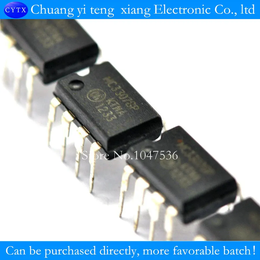 

MC33078P MC33078PG straight DIP-8 operational amplifier 10PCS/LOT