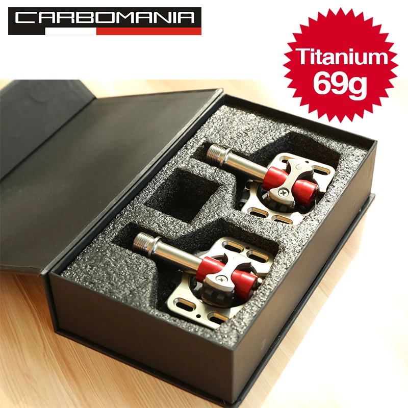 

2018 alloy axis MTB/Road bike pedals light weight and durable cycling titanium bicycle pedals part axis superlight M69g weight