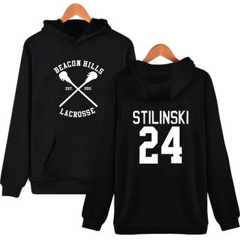 

Wolf Stiles Teen Stilinski 24 Hoodie Dunbar McCall moletom Cap Sweatshirt plus size pullover mens Hoodies and Sweatshirts