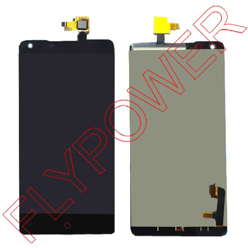 

100% Warranty Black LCD Screen Display + Touch Digitizer For ZTE Nubia Z5 NX501 Assembly by free shipping