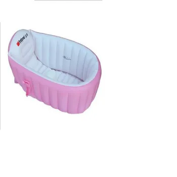 

Portable bathtub 98X65X28cm inflatable bath tub Child tub cushion + Foot air pump warm winner keep warm folding Portable bathtub
