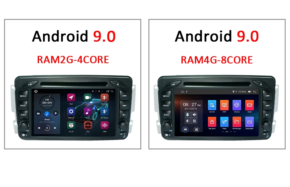 Top DSP IPS 4G 64G Android 9.0 Car DVD PLAYER For Mercedes Benz W209 W203 M ML W163 Viano W639 Vito Vaneo GPS radio stereo PC 6