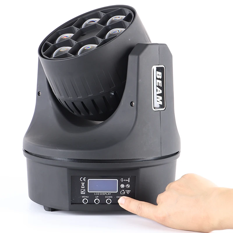 

fast shipping led beam wash bees eyes 6x15w rgbw moving head light stage beam light big bees eyes