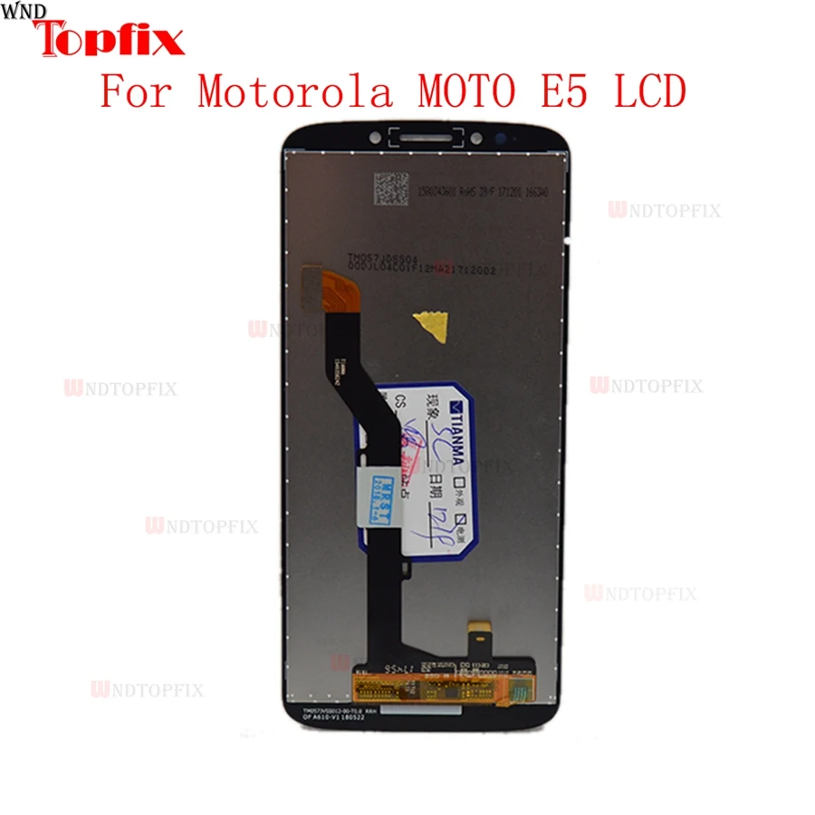 In Stock 5.7Inch LCD Display Touch Screen Digitizer Assembly For Motorola Moto E5 Moto E 5th Gen XT1922-4 LCD Replacement Parts (3)
