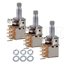 3 шт B500K B-500K горшки толкатель/Потяните горшок w/шайба& Гайка