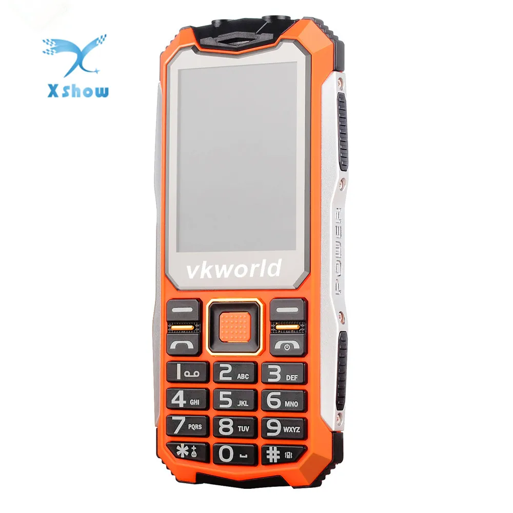 100% Оригинальный vkworld Stone V3S 2 4 дюймов мобильный телефон GSM русская клавиатура на
