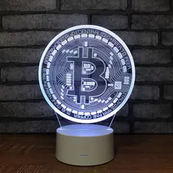 Bilcoin 3D светодиодный ночник RGB 7 цветов Изменение Настольная лампа фигурки 277 мальчиков девочек рождественские игрушки