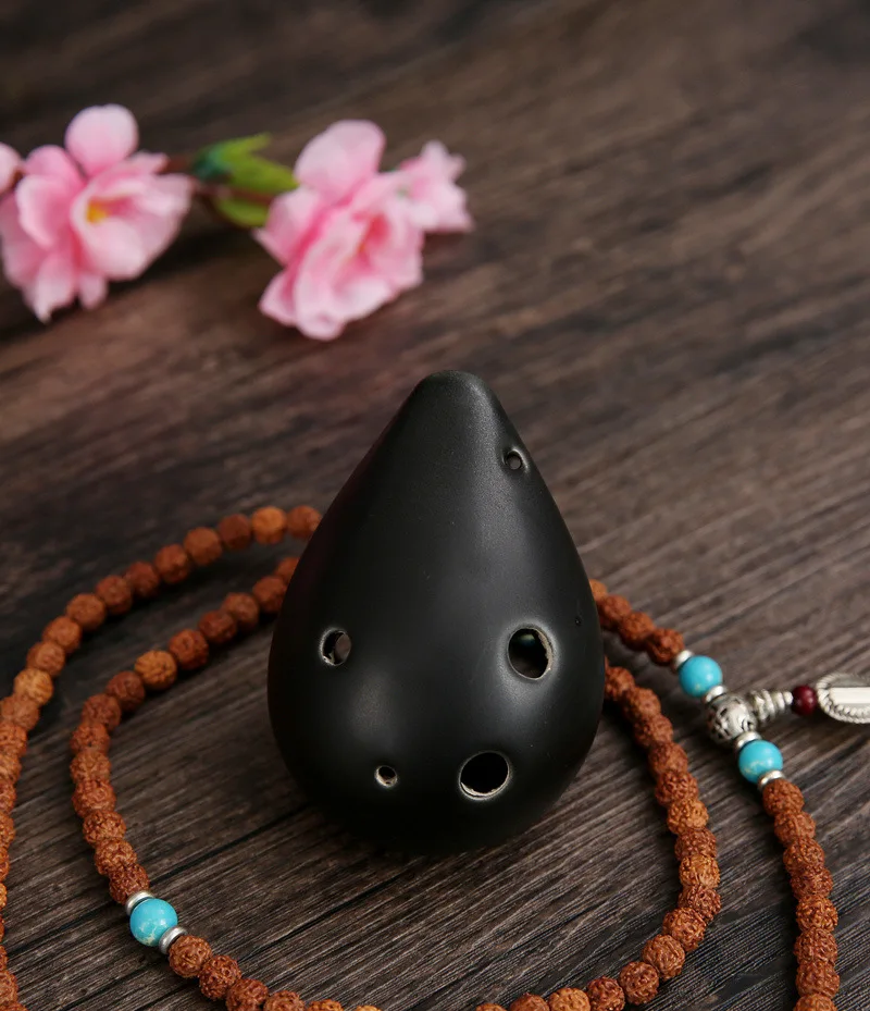 6 отверстий alto C ocarina черная керамика Kong Tao флейта ocarina подходит для начинающих Taobao магазин объектов