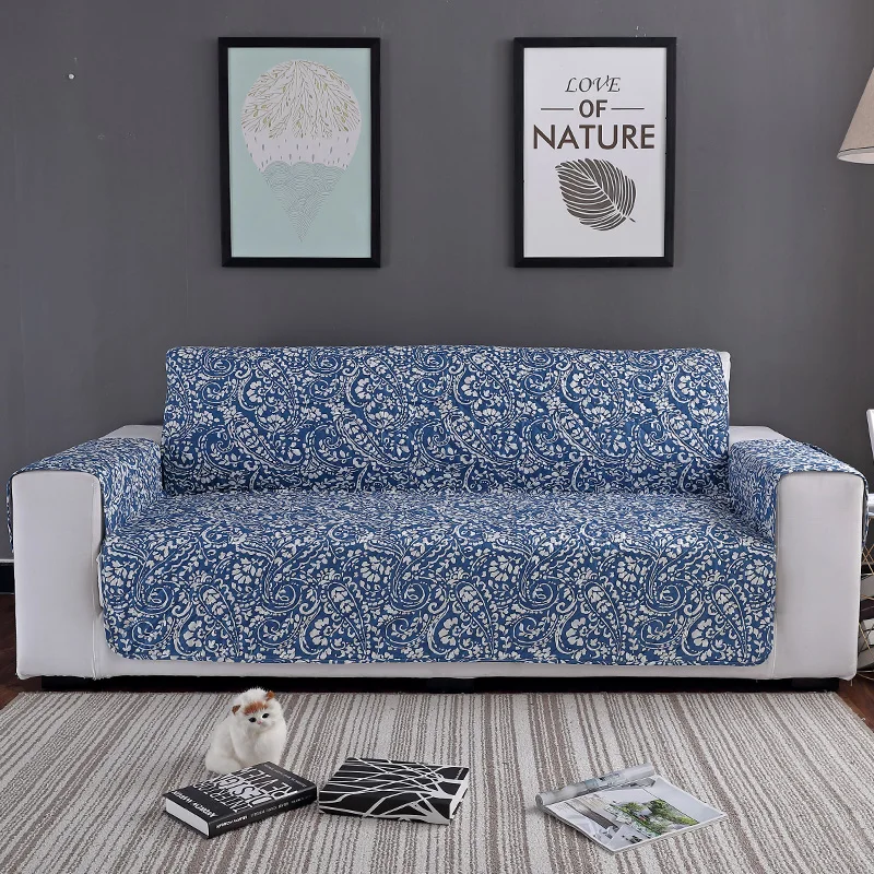 Геометрический рисунок, стеганная диванных чехлов для собак домашних животных диван кресло-кровать чехлов кресло протектор мебели 1/2/3 сиденье - Цвет: 2