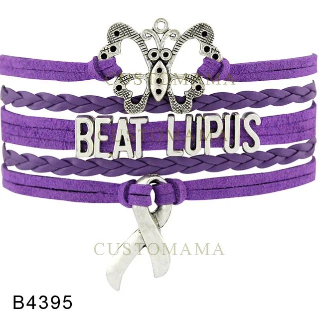 10 Pcs Lot Erfly Infinity Love Beat Lupus Awareness Ribbon 10 Pcs Lot Erfly Infinity Love Beat Lupus Awareness Ribbon Charm Bracelets For