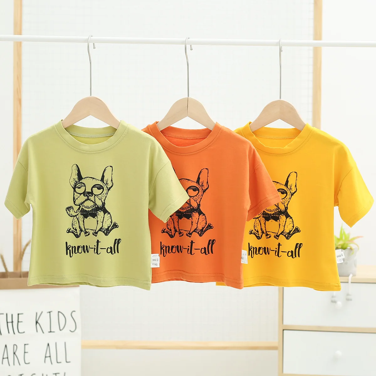 

Summer 2019 New T Shirt Kids Cartoon Dog T-shirt for Girls Pure Cotton Kid Clothes Comfortable T Shirt Boys for a Teenager Modis