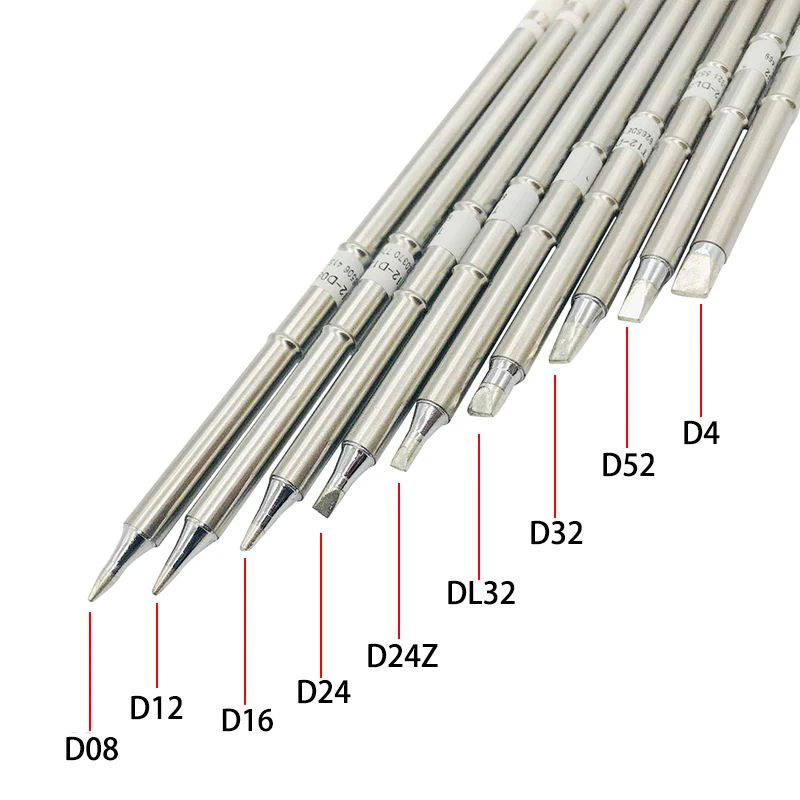 T12 Soldering Solder Iron Tips T12 Series Iron Tip For Hakko FX951 STC AND STM32 OLED Soldering Station Electric Soldering Iron soldering iron station