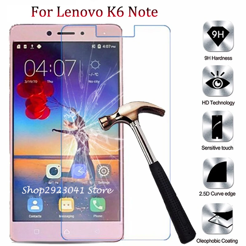 For-Lenovo-K6-Tempered-Glass-Screen-Protector-Film-For-Lenovo-K6-K6-Note-K6-Power-9H