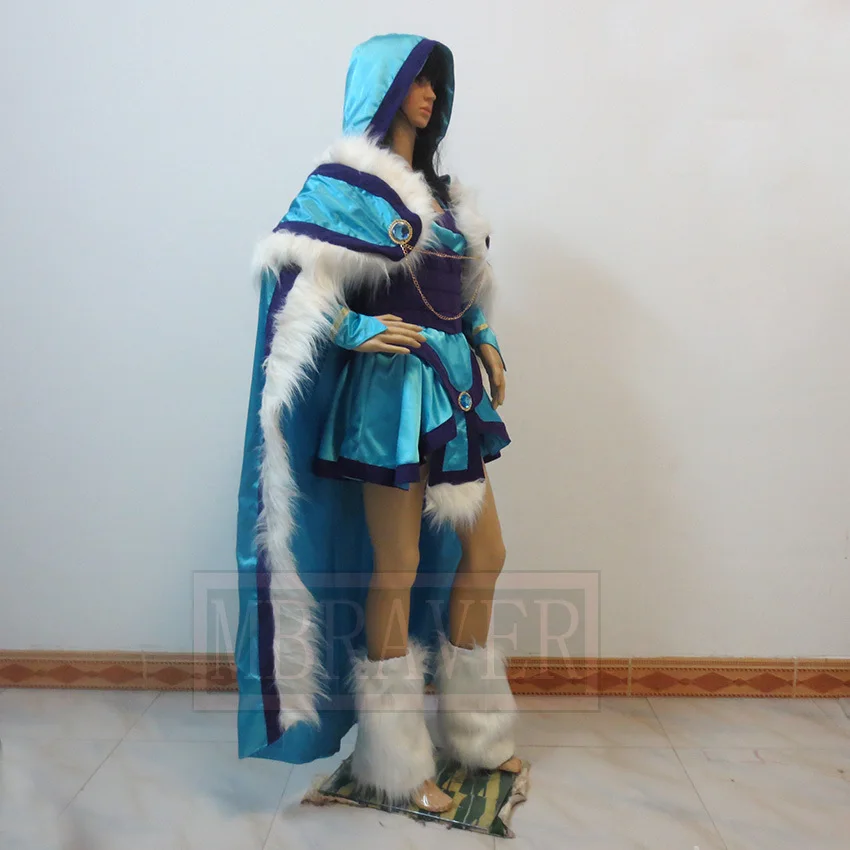 Dota 2 Crystal Maiden костюм для косплея