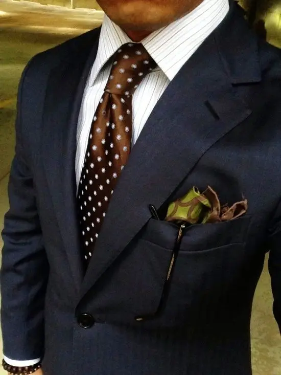 navy blue coat pant with white shirt