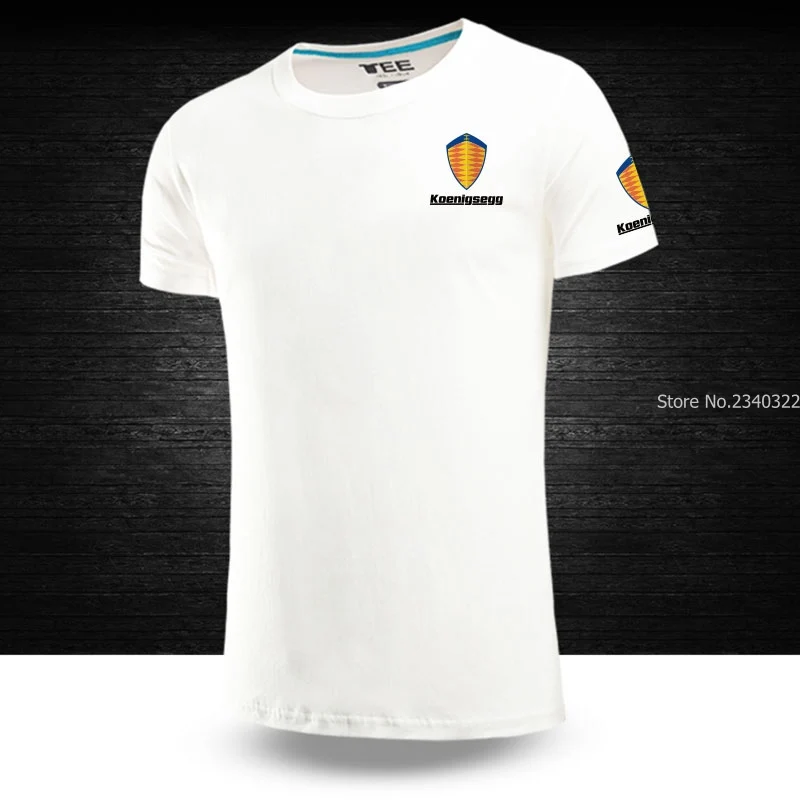 New summer KOENIGSEGG T shirt men and 