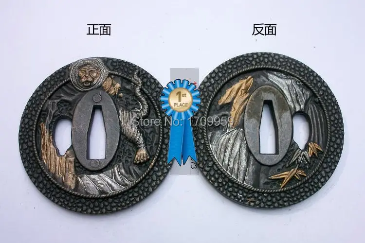 Хороший Сплав Tsuba Handguard для японских самураев катана Wakizashi Танто аксессуары мечей