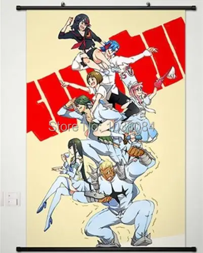 

Kill la Kill Matoi Ryuko Home Decor Japanese Poster Wall Scroll Anime Whole role