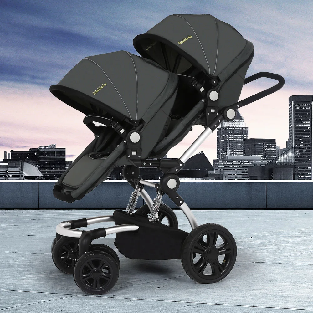 poussette pour 2 bebe