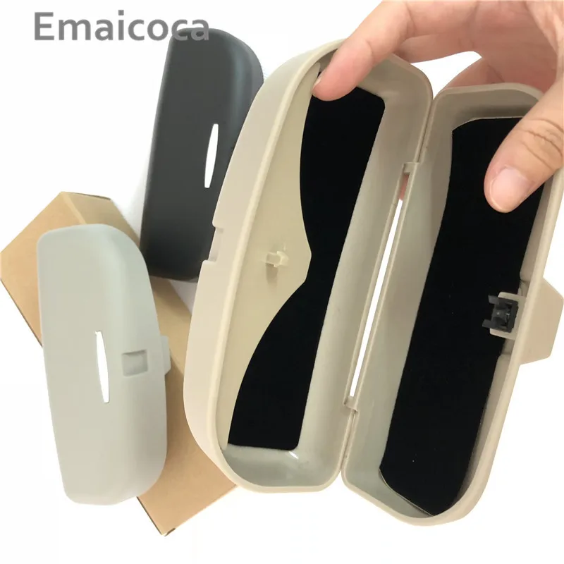 Emaicoca Car Sun Visor Eyeglasses Holder Cases For Lexus ES240 GS460