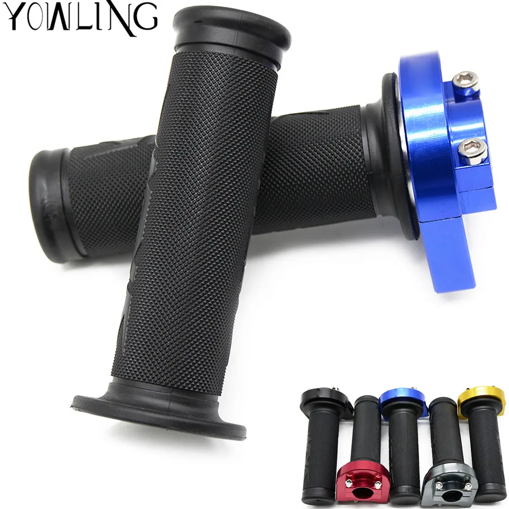 CNC Motorcycle handlebar grip handle bar grips For SUZUKI GSR600 GSR 600 2006-2011 GSR750 GSR 750 2011-2016 GSR400 2008-2012