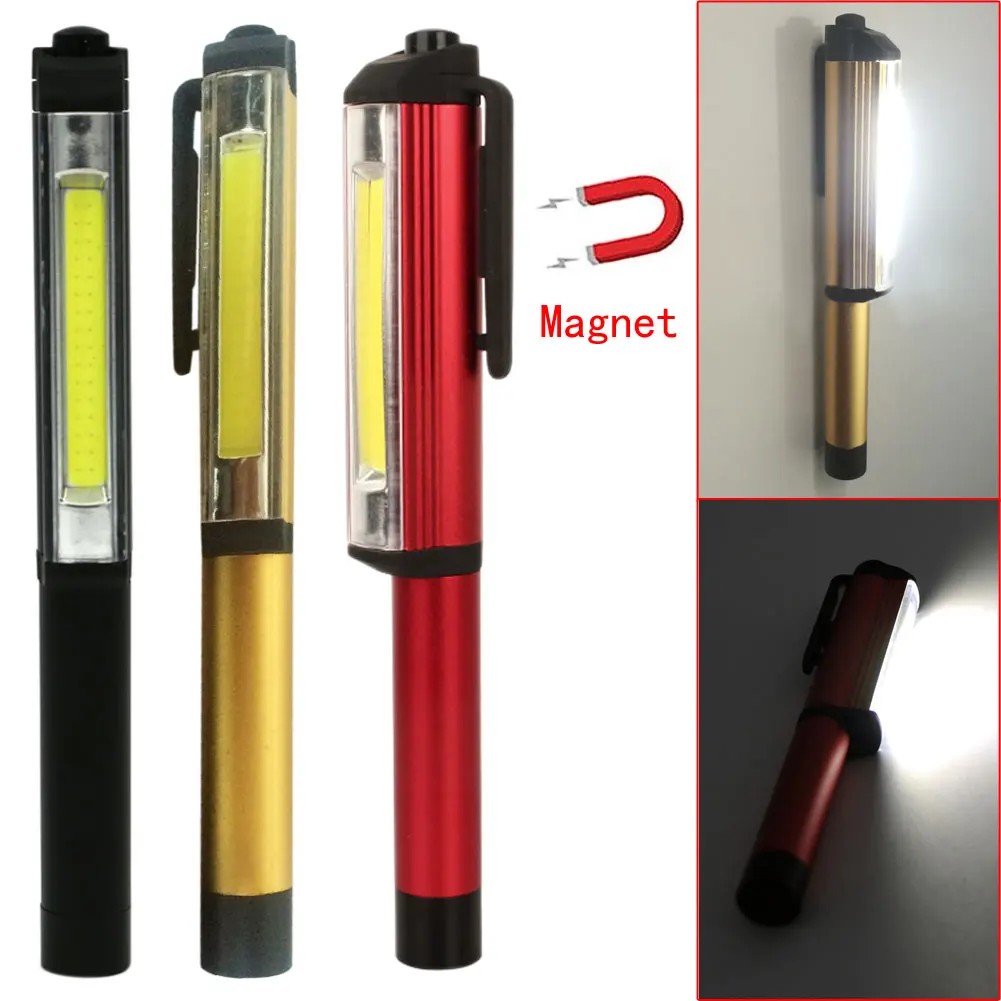 Buy Portable Mini Pen Light Working Inspection light COB 3W LED Flashlight