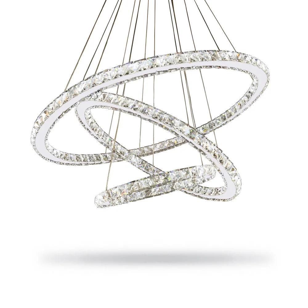Modern Lustre Led Crystal Chandelier Lighting Ceiling Chandeliers Light Lamparas De Techo Hanglamp Suspension Luminaire Lampen
