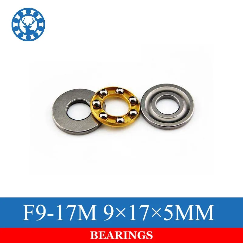 

10pcs F9-17M Axial Ball Thrust Bearing 9mmX17mmX5mm Free Shipping