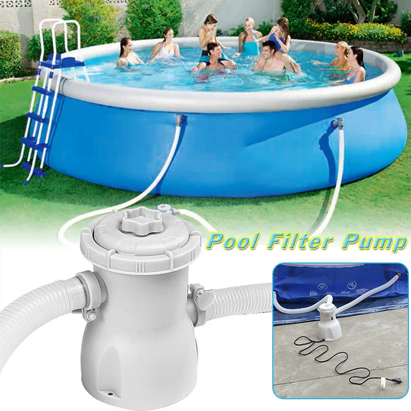 

Electric Swimming Pool Filter Pump Sump Cleaner 220V 300GAL Water Circulating Pump Filter System Water Pump