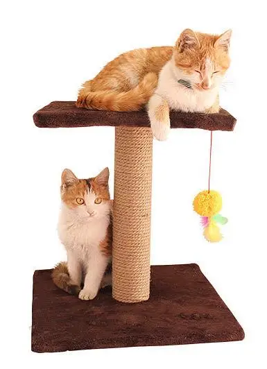 QQQPET игрушки для кошек альпинистская рамка кошачий домик игрушка когтеточка Кошка царапины игрушка прыгающая тарелка кошка дом - Цвет: Coffee