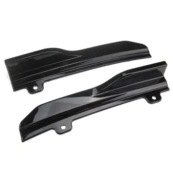 

Trim Rear Bumper Skirt One Pair For Honda/Accord 2018 Black ABS Spoiler