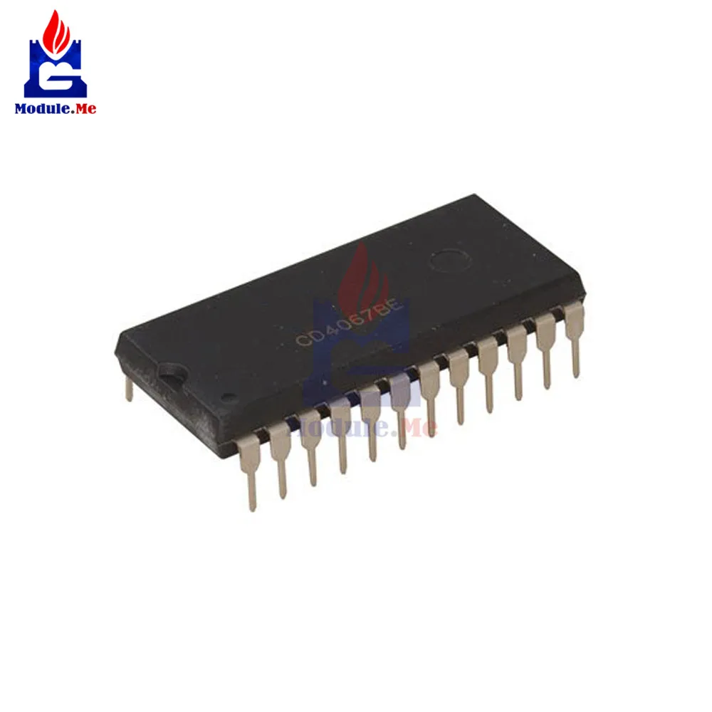 

2 PCS/Lot IC Chips CD4067BE CD4067 4067 DIP24 MUX/DEMUX Original Integrated Circuit