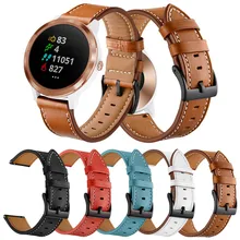Для Garmin Vivoactive 3/Vivomove HR часы ремешок для мужчин/женщин кожаный ремешок браслет для samsung Galaxy Watch 42 мм/Active 2 1 ремень