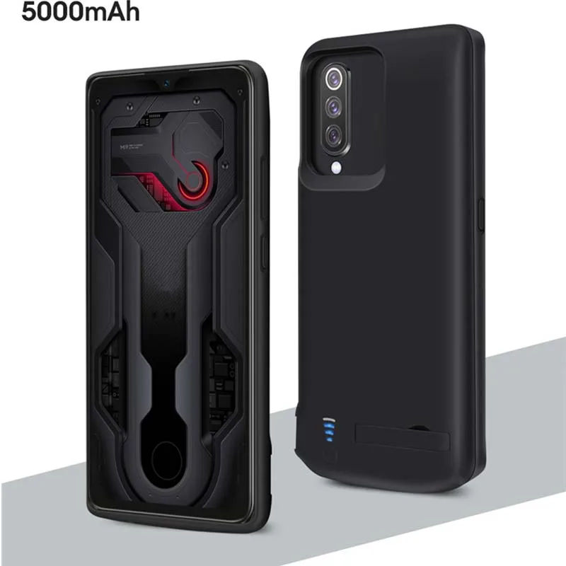 5000 мАч чехол для зарядного устройства для Xiaomi Mi 9 внешний смарт-чехол для аккумулятора внешний аккумулятор для Xiaomi Mi 9 чехол для аккумулятора