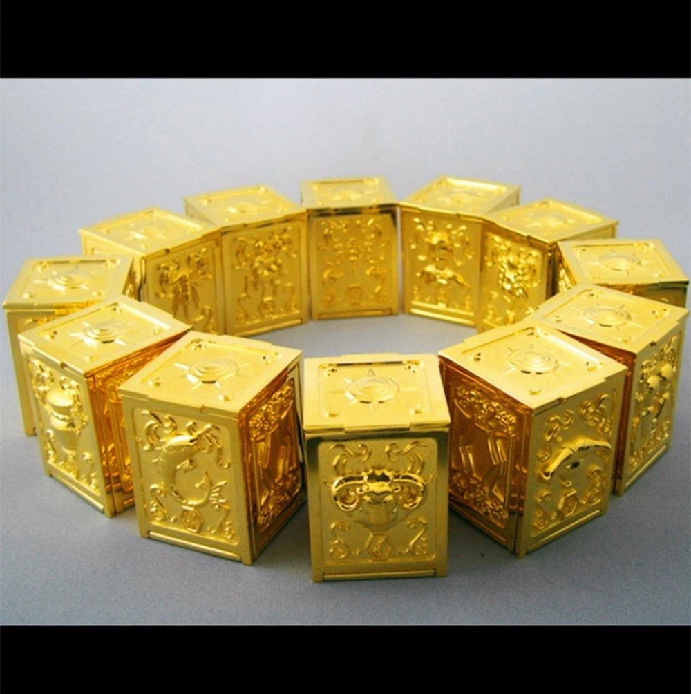 Free shipping Datong Saint Seiya Cloth Myth metal material Pandora Gold Cloth box Free shipping Datong Saint Seiya Cloth Myth metal material Pandora Gold Cloth box